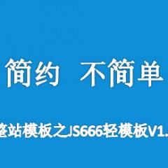 JS666简-轻 简 扁  平 你值得拥有！