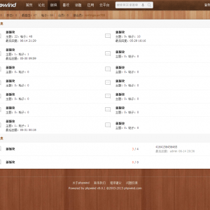 PHPwind_phpwind9.0风格 木板上的优雅简约灰色模板_utf8_PHPwind应用中心